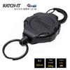 Retractable Key Holder with Adjustable Carabiner Heavy Duty KEY-BAK Cord, Type,