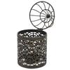 Iron Candle Holder European Retro Iron Rust   Elegant   Vintage Candle Holder for Outdoor Terrace Party