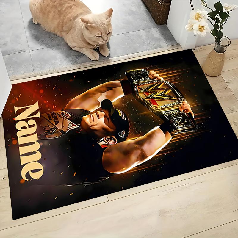 Custom Name Starlit Fashion Journey Carpet Rug Customizable Soft Washable Anti-Slip Home Living Room Sofa Mats Personalized Rug. 0909120