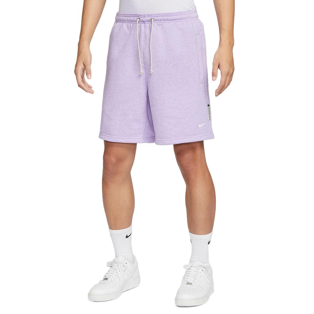 Nike Dri-FIT Standard Issue Wygodne Miękkie Przyjazne dla Skóry Proste Szorty Koszykarskie Męskie szorty Kolor Mix Hortensjowo-Fioletowy Jasny Kość Słoniowa FZ0217-515