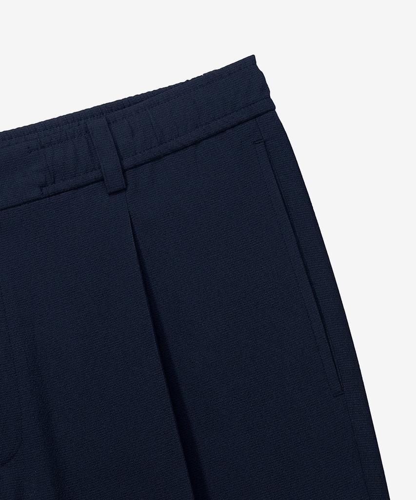 MINDBRIDGE [Air Cool] One-Puck Relaxed Fit Seersucker Airhole Full Elastic Waist Pants