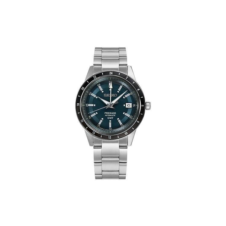 Seiko Automatic Mechanical Movement Stainless Steel Strap Watch 40.75mm Men's Watches Blue Dial SSK009J1