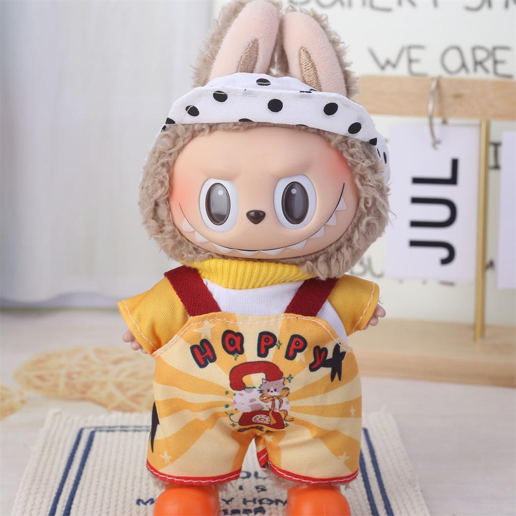 Labubu Baby Clothing Is Compatible with First, Second, and Third Generation 17cm Labubu Dolls