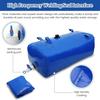 110LWater Container Collector Barrel Foldable Portable Pvc Water Bladder Tank with Inlet and Outlet Large Capacity Emergency Water Storage Tank Bag