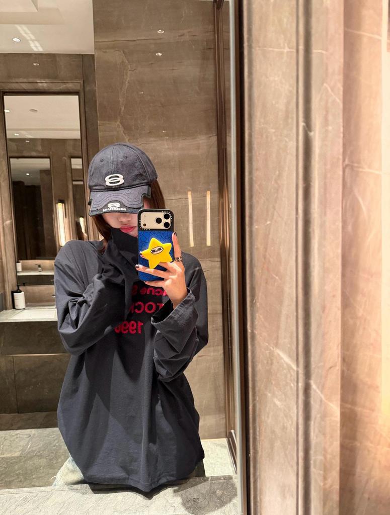 1996 Rose Red Unisex Cotton Linen Flock Long Sleeve T-Shirt - New Year Limited Edition