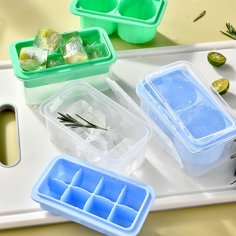 Lilang Silicone Ice Cube Tray and Storage Box