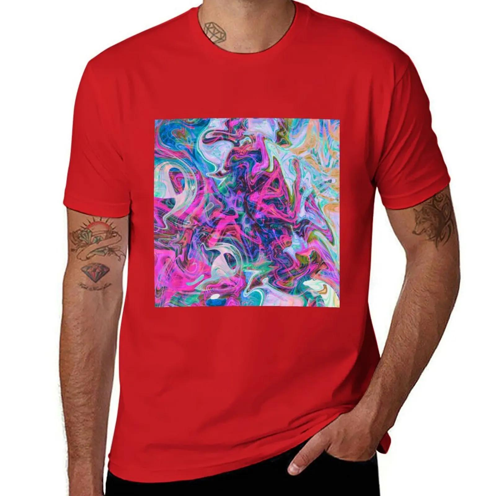 Liquid Indecision T-Shirt blanks quick drying mens t shirts pack S