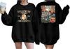 Halloween Women's Crewneck Pullover Printed Long-Sleeve Sweatshirt