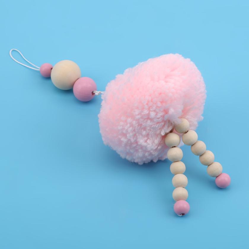 Lovely Hanging Ornaments Wooden Beads Pendant Bedroom Holiday Ornament Tent Home Decor