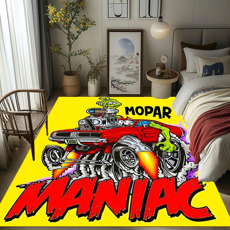 Rat Fury: Furious carpet Doormat Living room and bedroom mats Art Doormat Christmas gifts