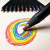 12pcs/Box Wooden Gradient Colored Pencils Multi-color Core Sketch Pencils Colored Pencils  Drawing