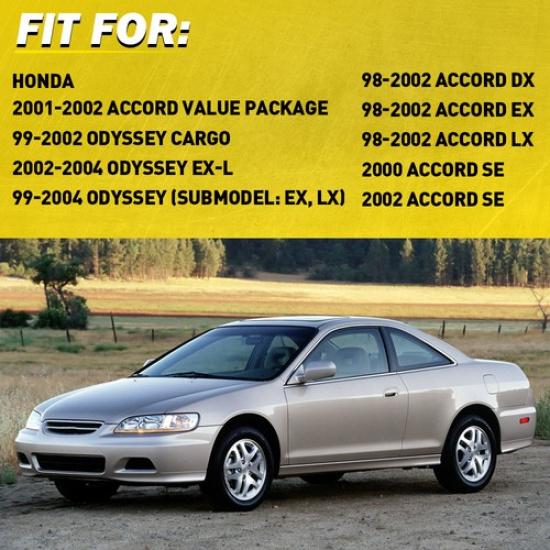 Interior Handle Door For 1998-2002 Honda Accord Set of 2 Rear Left Right LH&RH