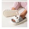 Linen House Slippers for Women and Men Premium Non-Slip Sole Antimicrobial Breathable Comfortable Home Shoes
