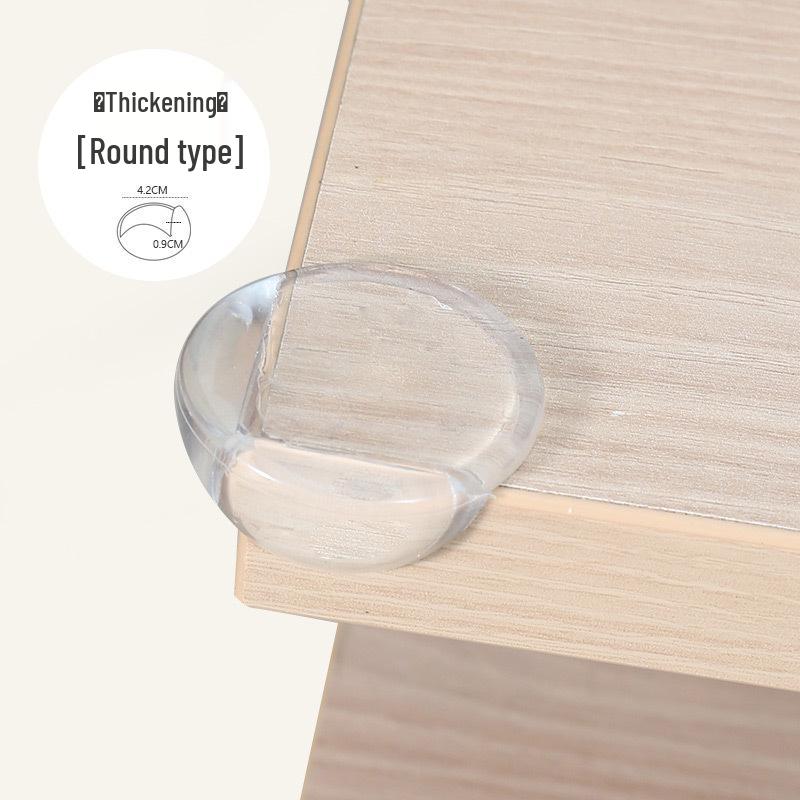 Child-Safe Silicone Corner Protectors for Glass Tables and Chairs