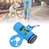 Dog Poop Bag Dispenser Dog Poop Waste Bag Holder Dispenser with Metal Carabiner and 1 Roll of Waste Bags