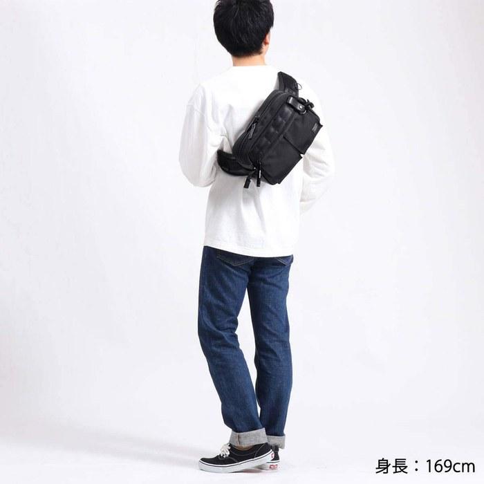 Porter Heat Waist Bag L 703-07971 Black 28.5 x 19 x 9.5 cm
