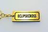Eclipse Cross Gold Black Double Ring Acrylic Original Keychain PHEV Early Late Model Custom Parts A-549-1 & &