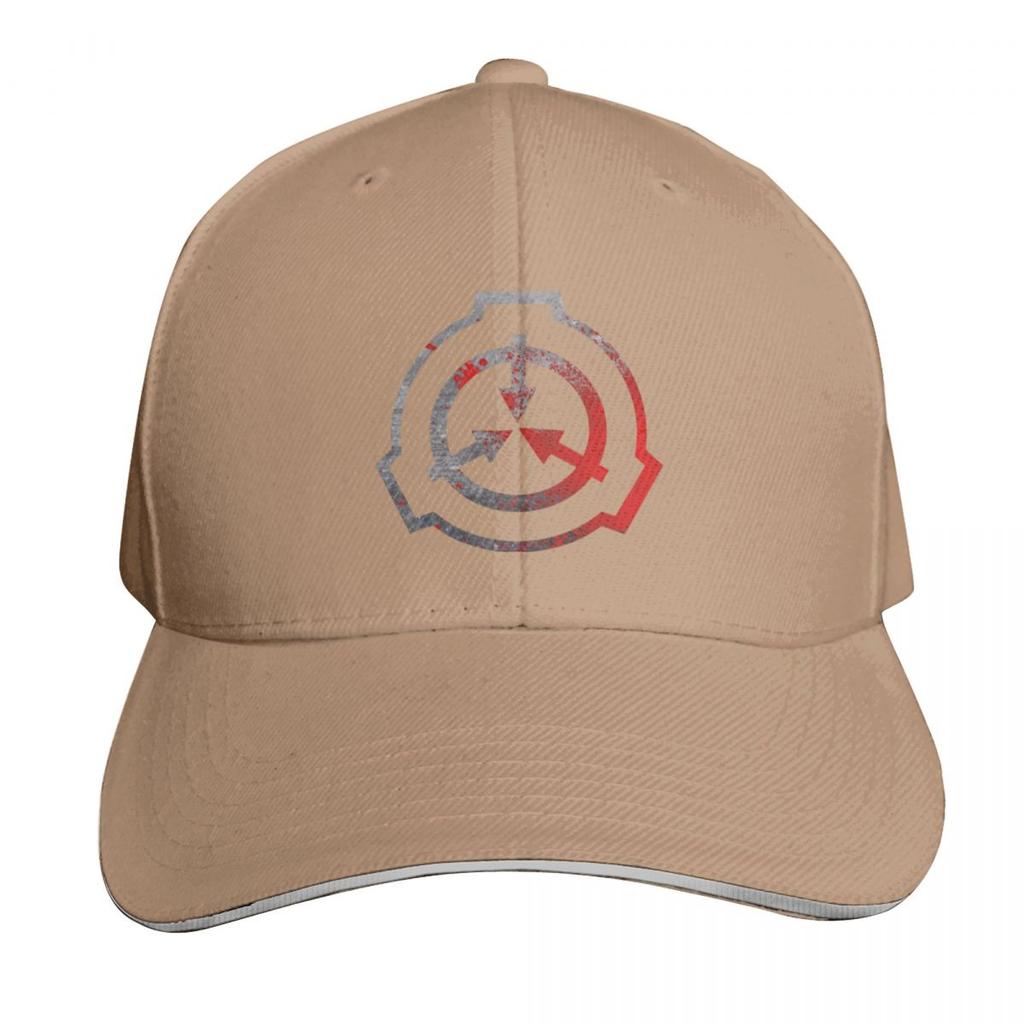 SCP Foundation Blood Splattered Logo (Metal) Baseball Cap Unisex Women Casual Summer Sport Sun Cap