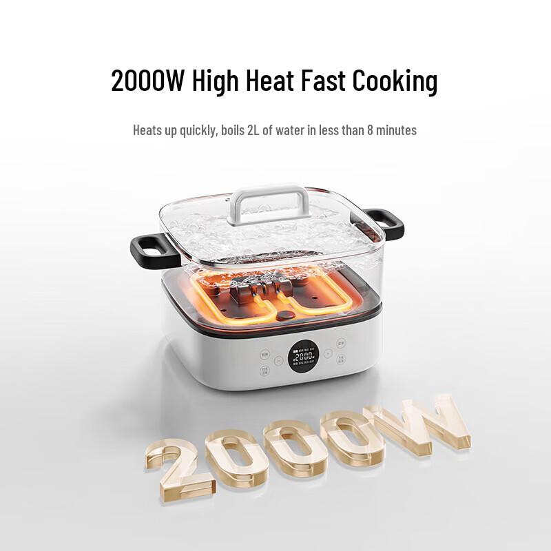 Xiaomi Mijia 6L Electric Hot Pot & Multi-Cooker CN plug (adapter included)