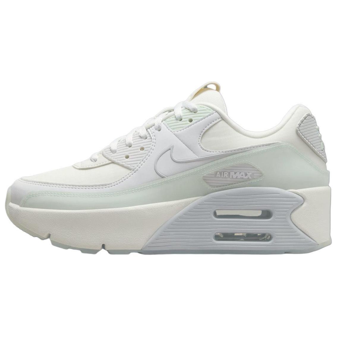 (WMNS) Nike Air Max 90 LV8  Summit White Barely Green  Women s HF0782-102 EU 38.5