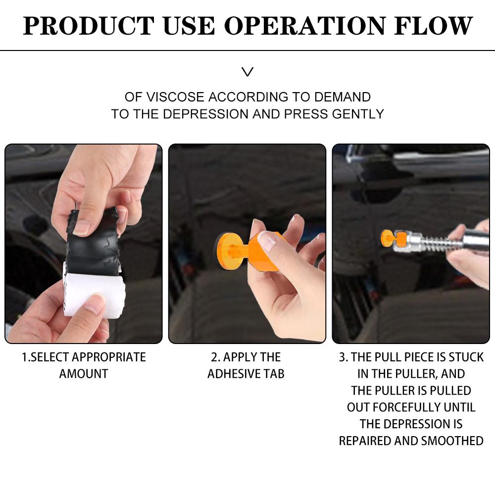 Wohnmobilzubehör Für Dellenzieher Selbstklebender Kaltkleber Auto Dellenentferner Werkzeuge Schnell Fixierte Reparaturen Tragbar Universal 75g 100gGutes Produkt
