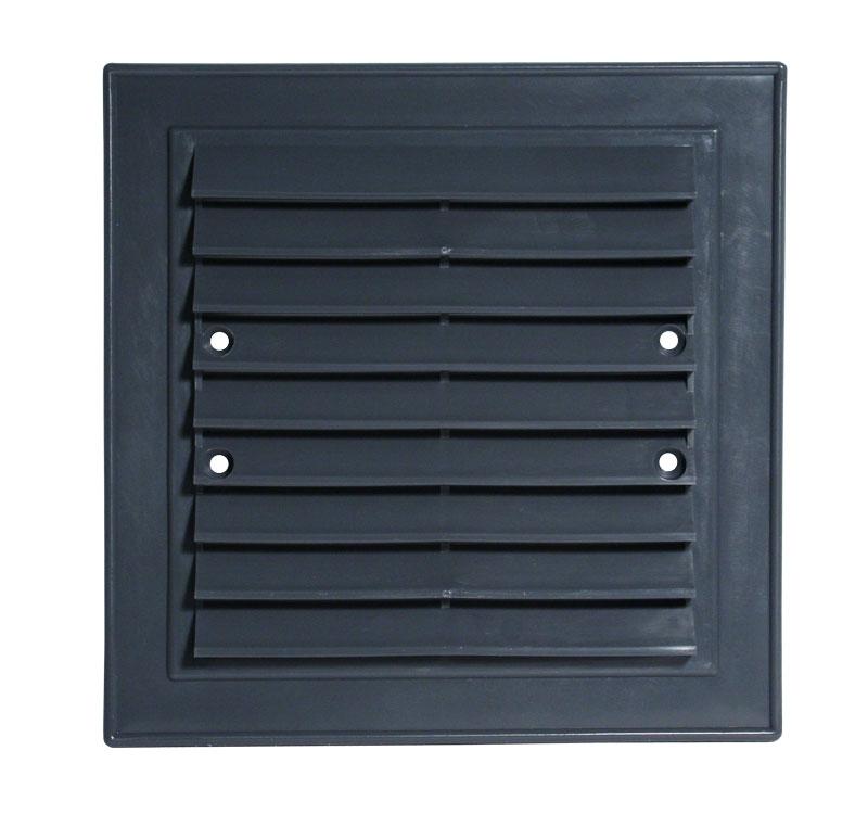 Plastic Diagonal Grid 14*14Cm Black - Kra 14*14 Sc