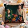 Film M-Mavka The F-Forest Song Cushion Cover Home & Car Multi-Scene Pillow Cover - Reversible, Soft & Durable for Daily Use
