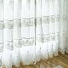 European Curtain Embroidery Living Room Bedroom Balcony Transparent Curtain Curtain Window Screen