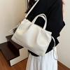 Large Capacity Pleated Handbag Cloud Bag Women's Autumn New Fashion Simple Commuter Messenger Bag