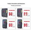 Delixi DZ20L-160/4300 4P Three-Phase Air Switch with Leakage Protection Circuit Breaker