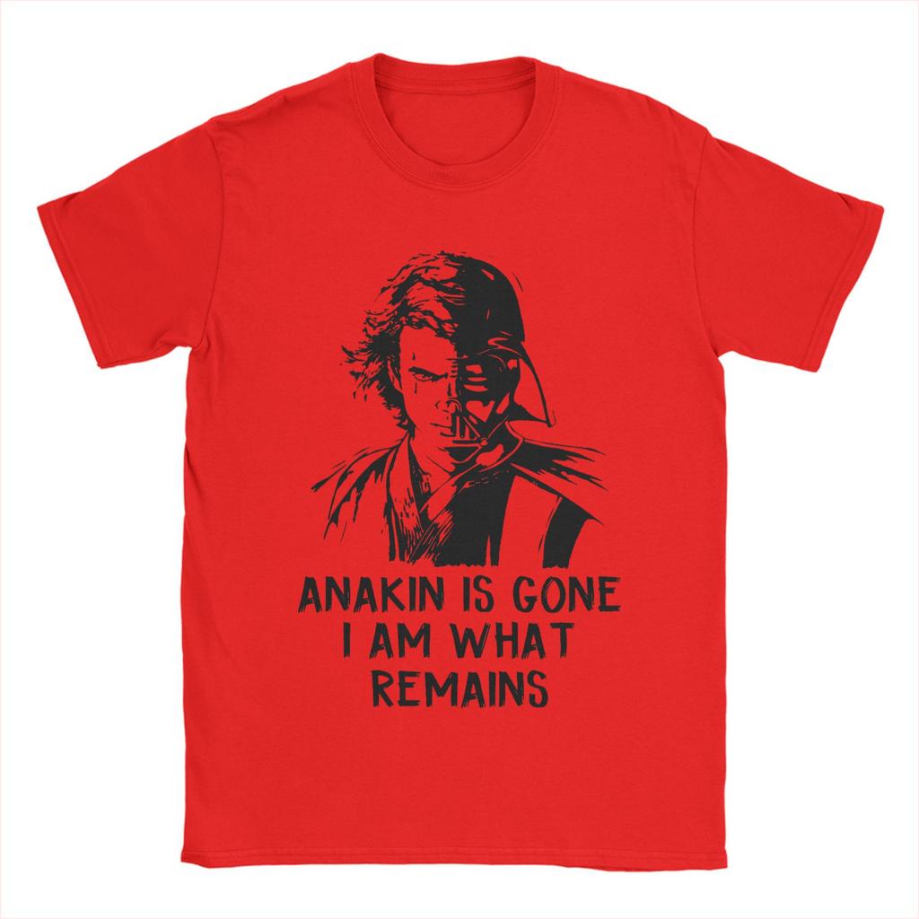 Men's Anakin Skywalker T Shirt 100% Cotton Clothing Casual Short Sleeve Crew Neck Tees Party T-Shirt
