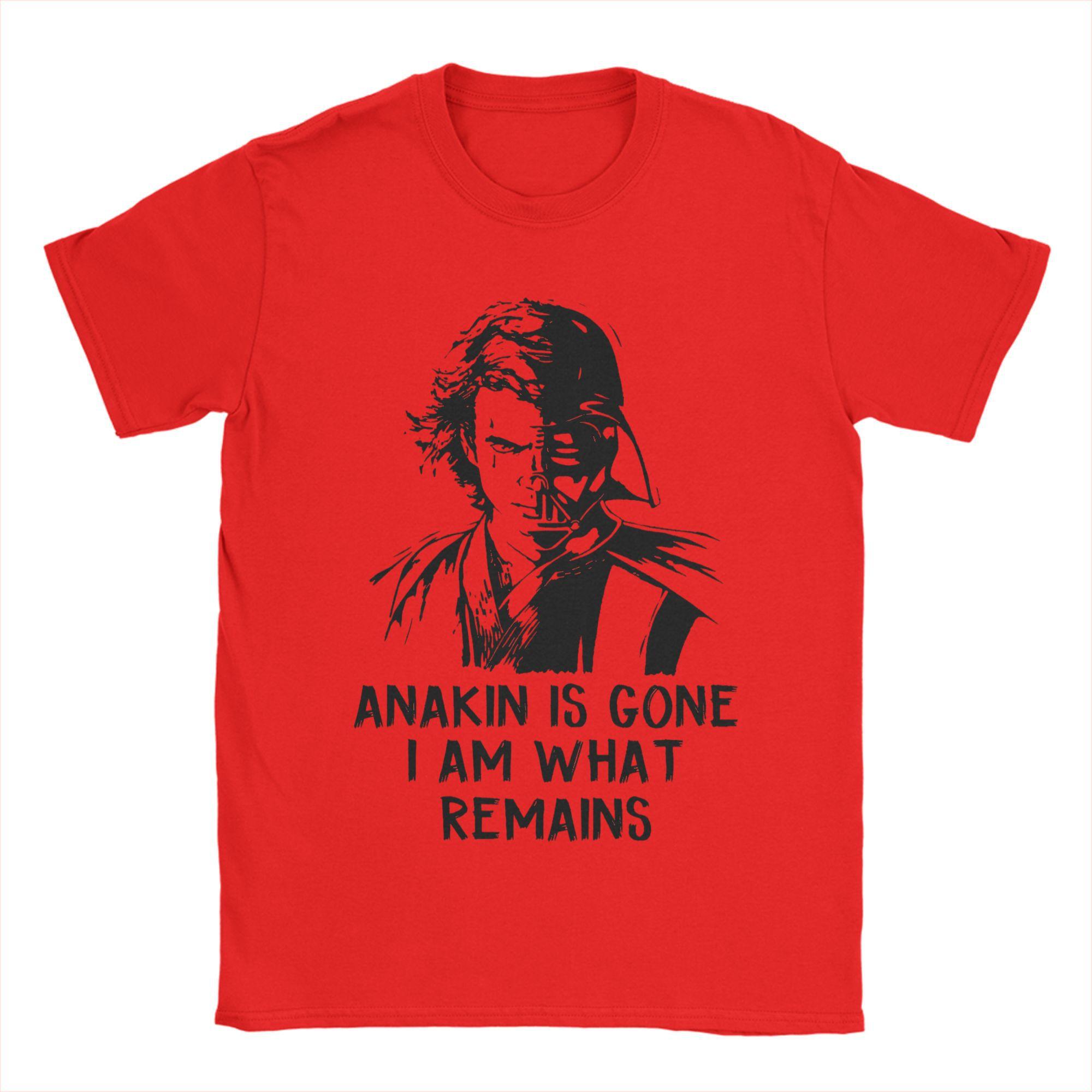 

Men s Anakin Skywalker T Shirt 100% Cotton Clothing Casual Short Sleeve Crew Neck Tees Party T-Shirt S