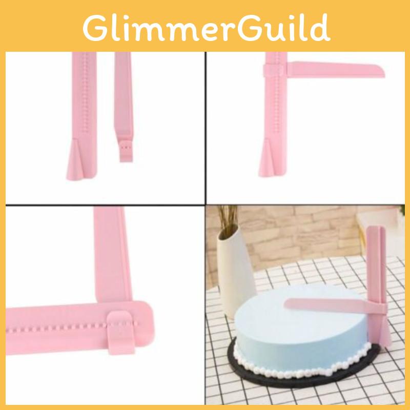 Eco-friendly Adjustable Fondant Cake Scraper Ideal For Flawless Cake Smoothing And Piping