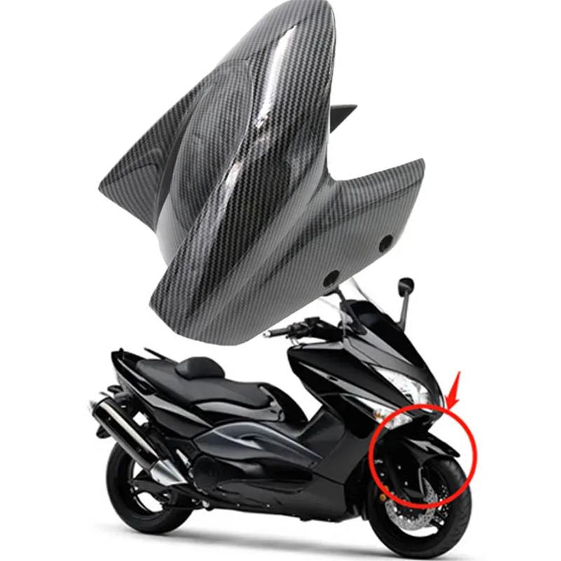 Piezas de Motocicleta Guardabarros Delantero de Fibra de Carbono Ala Delantera Guardabarros Para YAMAHA Tmax 530 Tmax 500 2008-2014 T-MAX 500 T-MAX 530