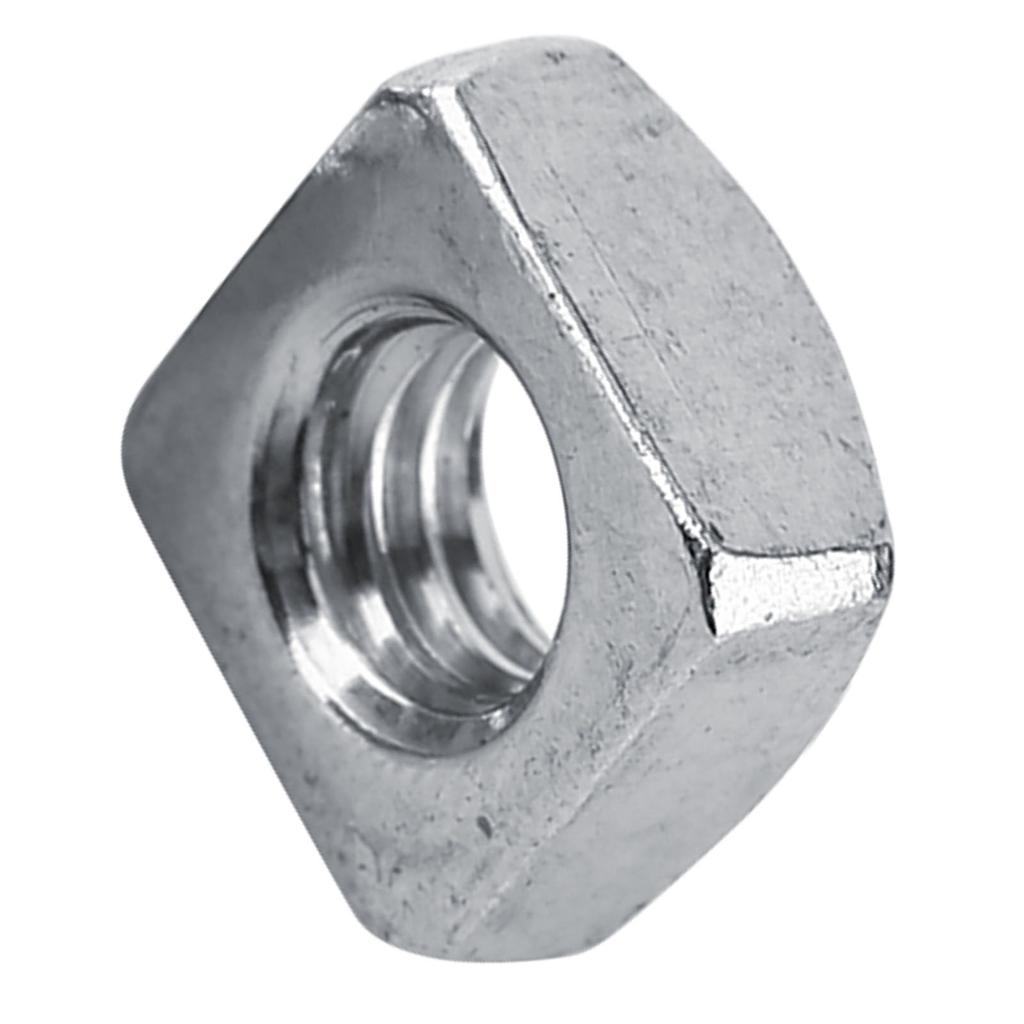 Stainless Steel 304 Square Nuts Four Sided Nut Fit Metric Screw (M3x100pcs)