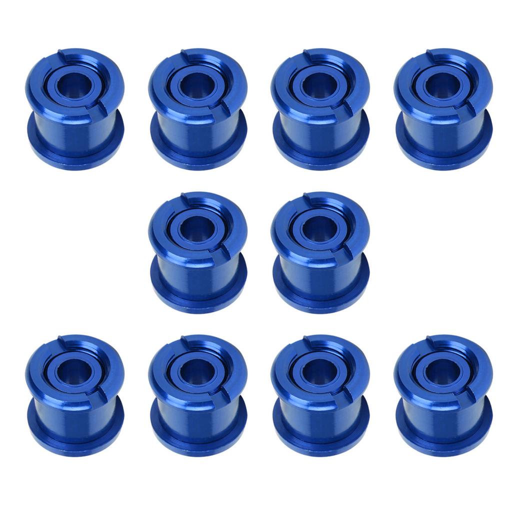 10Pcs Disc Screw Chainwheel Chainring Bolts Accessory for Mountain Bike Road BicycleBlue