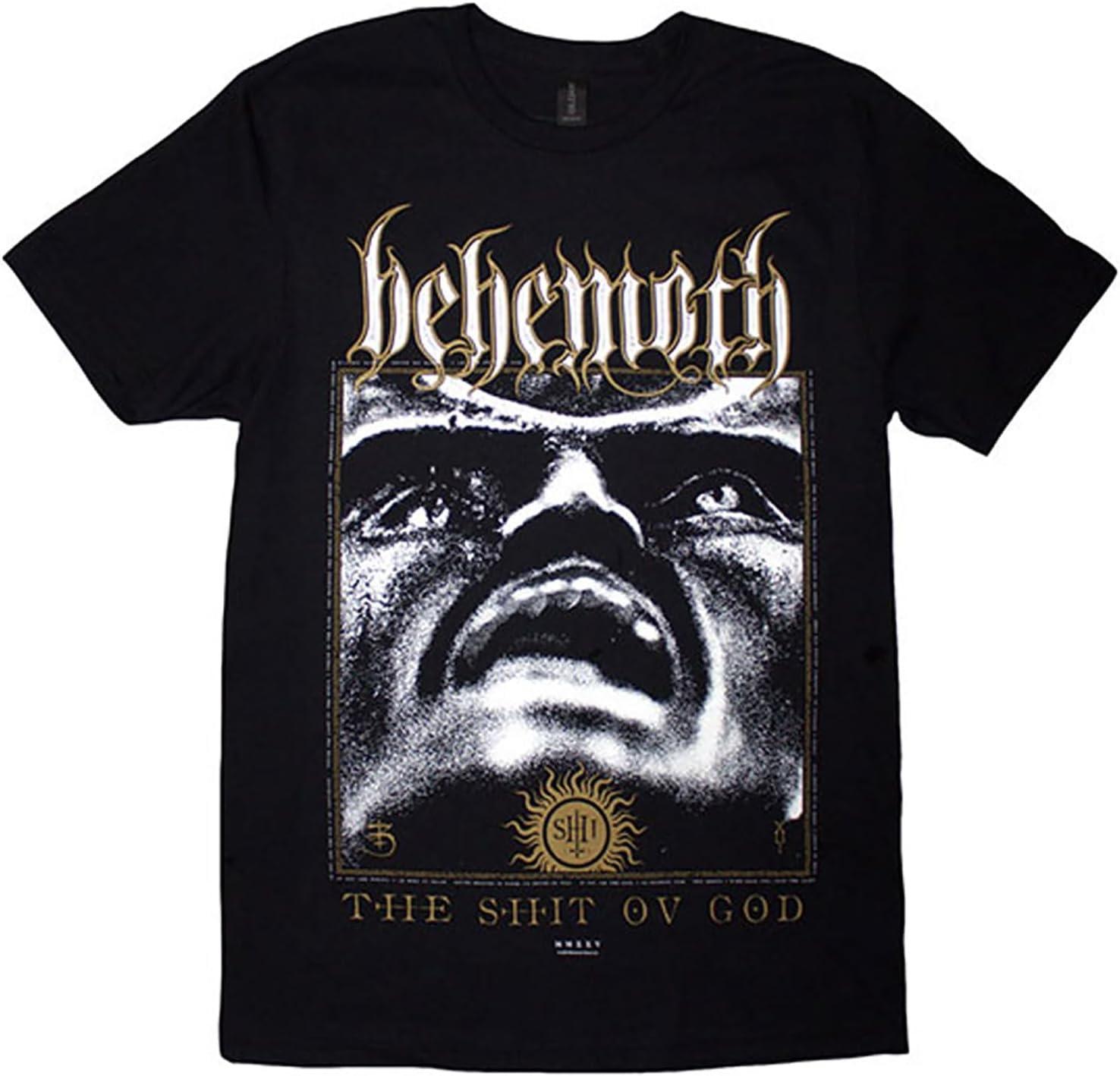 Мужская футболка Behemoth The Shit Ov God Reign in Hell XX-Large Черная S