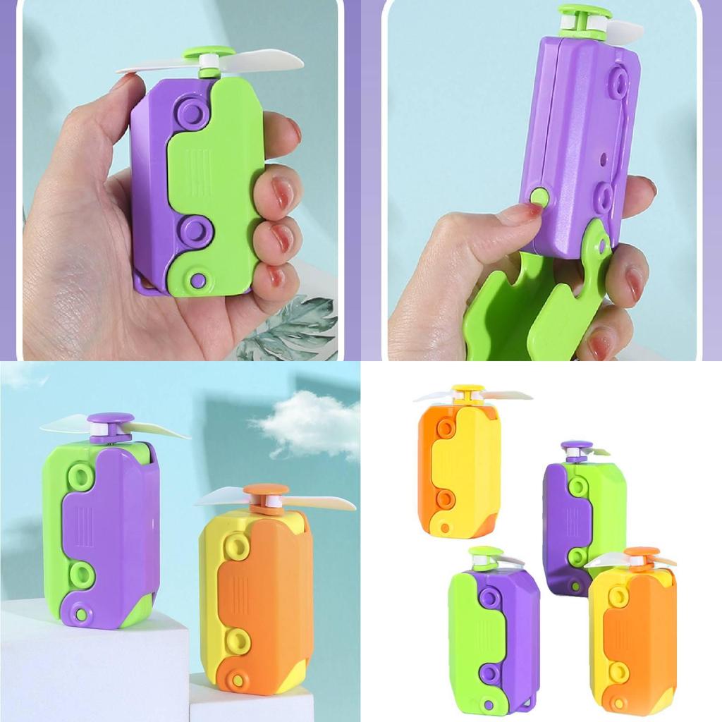 Cute Mini Radish Handheld Usb Rechargeable Portable Fan With Strong Wind Power