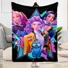 Fantasy Sword Dance Party Blanket Soft & Cozy Suitable for Seaside Bedding Office Chair for All Seasons Playful Design
