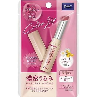 Rich Moisturizing Color Lip Balm, Natural Aroma, Cassis Rose