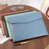 A4 Leather Business Conference Folder with Custom Logo