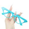 Vintage Glasses for Adult and Kids with Rhinestones Unisex Nerd Styles Clear Lens Glasses for Cosplay Costume Party