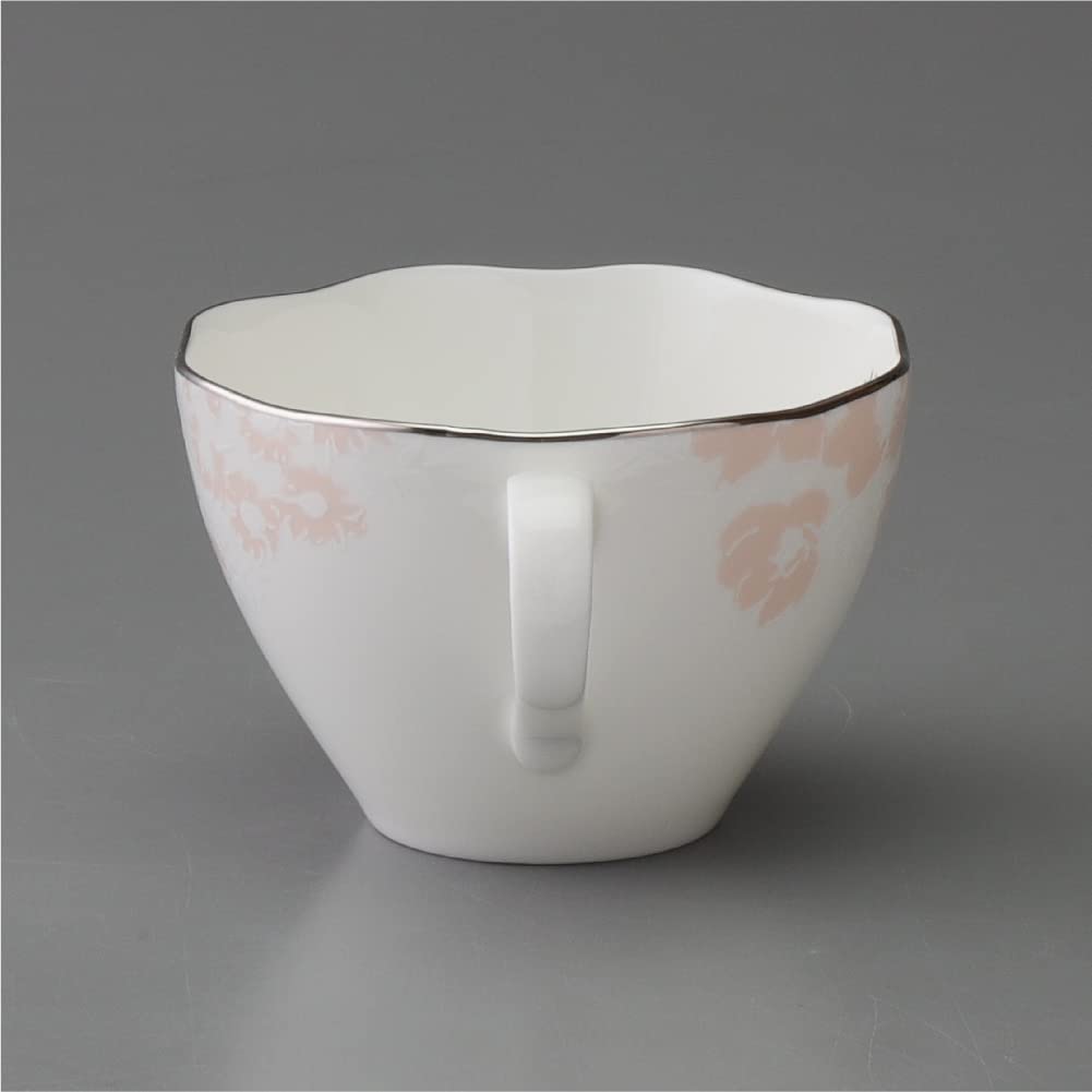 JILL STUART Cup Saucer Set Pink Blue 3 Piece Set with Pot & 97129-21972