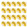 20 Piece Cartoon Miniature Bees Resins Fridge Magnets Funny Refrigerator Magnetic Sticker Kitchen Office Accessories