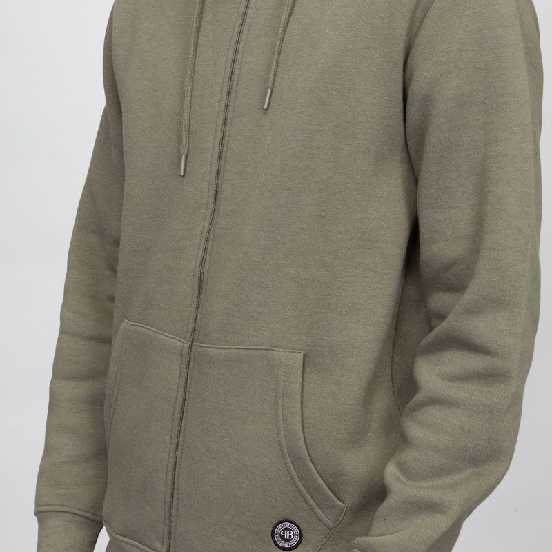 Navy Zip-up Hoodie Sylvain Men PANAME BROTHERS