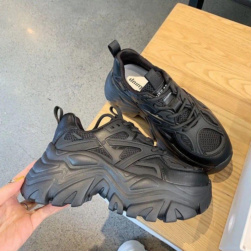 Breathable Dad Shoes Ins Tide 22 Years Old New Comfortable Casual Platform Sneakers Heightening Running Shoes