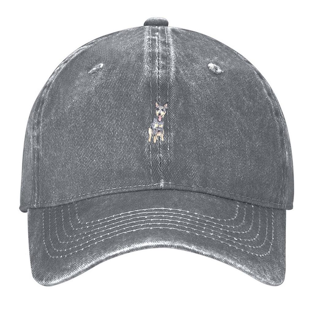2026 Blue Heeler Illustration Baseball Cap Tactical Cap Designer Cap Winter Hats For Men Anime Hat Ladies Men's