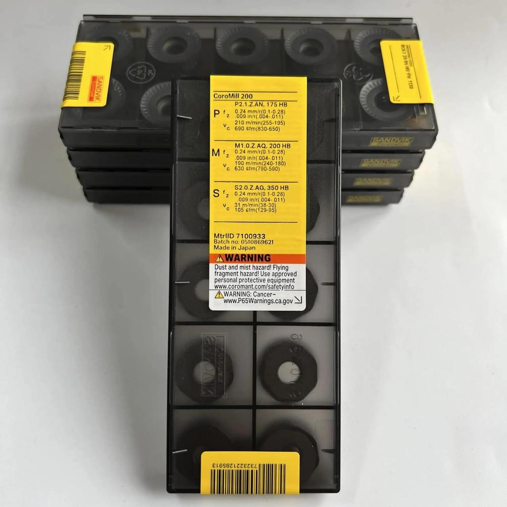 Original Sandvik / RCKT2006M0-PM 1130 / CNC Lathe Carbide Blade 10 PCS