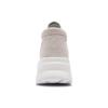 Li Ning Leather Boot Cushioning Slip Resistant Abrasion Resistant Height Increasing Thermal Mid Top Casual Shoes Men's AZGS143-1