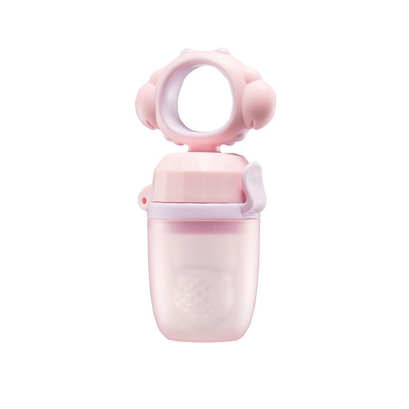 Silikon Baby Obst- & Gemüse Beißring Fütterer